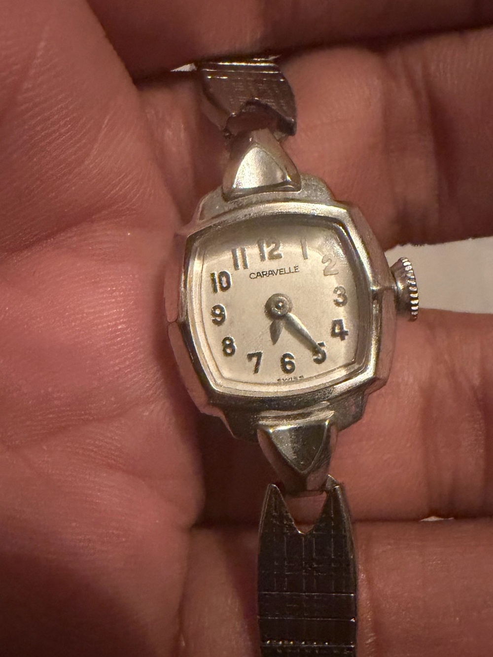 Caravelle Women's Silver-Tone Bracelet Watch - Classic Silver Dial